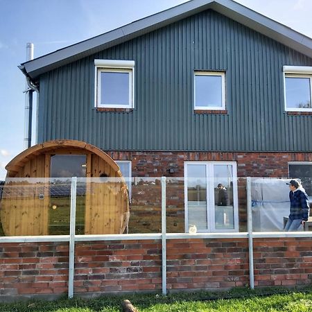Neu! Ferienhaus Taja Niebuell Mit Sauna Exteriör bild